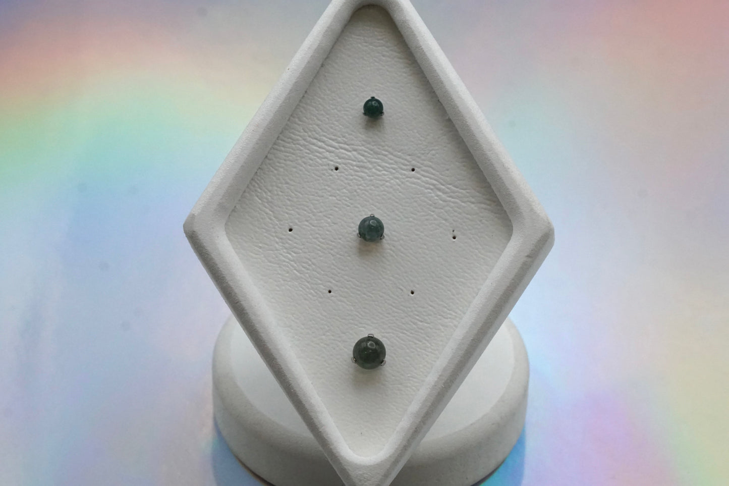 Prong-Set Natural Stones
