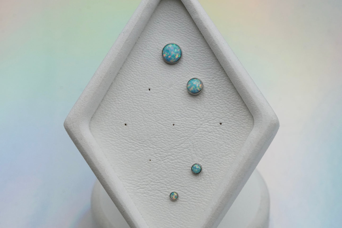 Opal Bezel-Set Cabochon