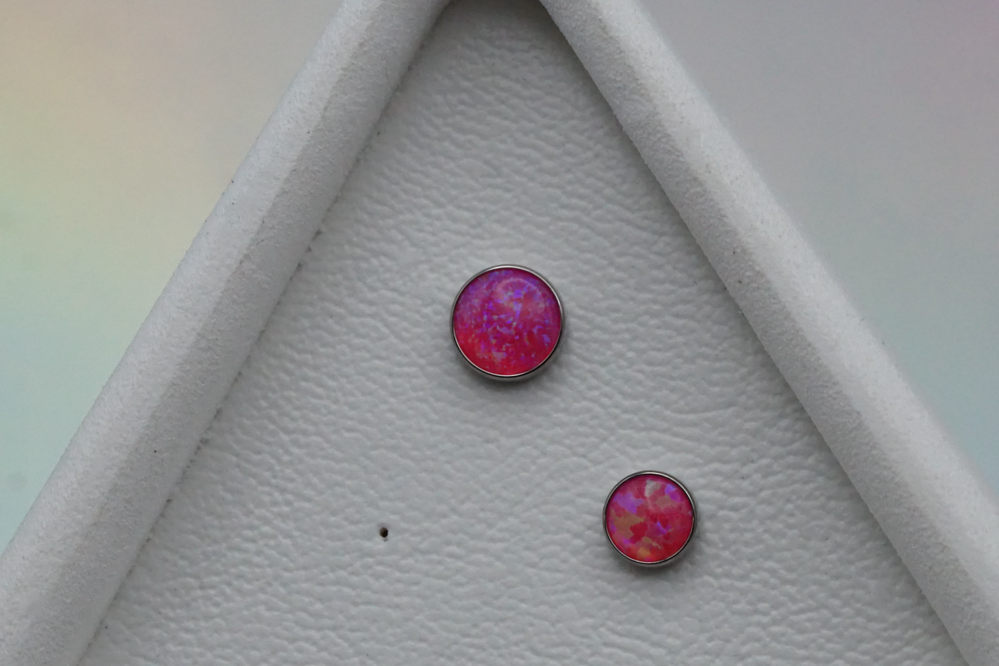 Opal Bezel-Set Cabochon