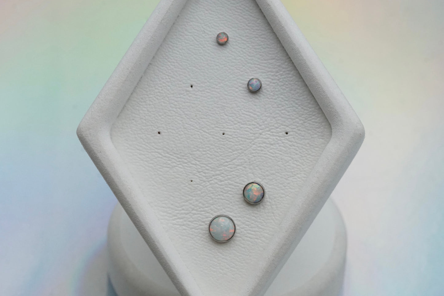 Opal Bezel-Set Cabochon